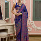Blue Patola Silk STORI Saree Online Near You