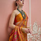 Yellow Patola Saree in STORI