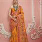 Yellow Patola Saree in STORI