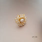 Kairaa Fresh Water Pearl Halo Finger Ring