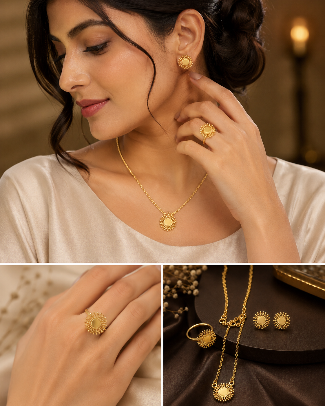 STORI Kiyara Gold Finishing Combo Set