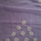 Lavendar Sanah Handcrafted Lucknowi Chikankari Saree