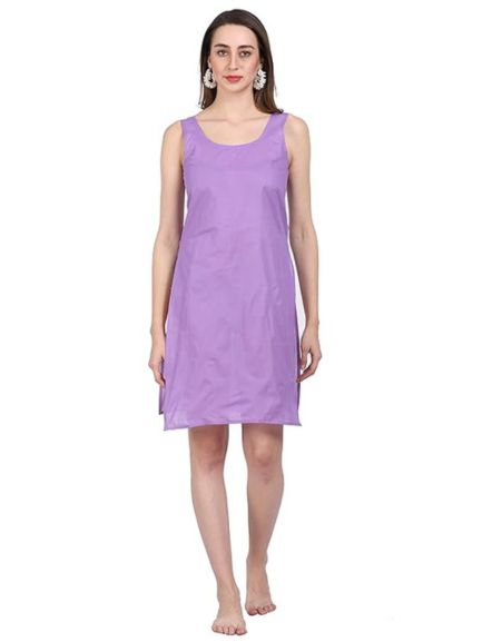 Lavendar Cotton Long Inner Slip
