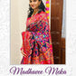 MADHAVEE Meka in Nile Blue Kashmiri Weaved Jamewar Saree