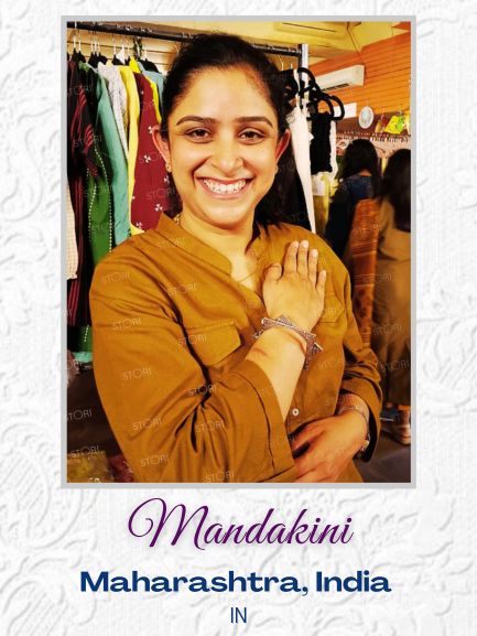 Mandakini in STORI Square Bracelets