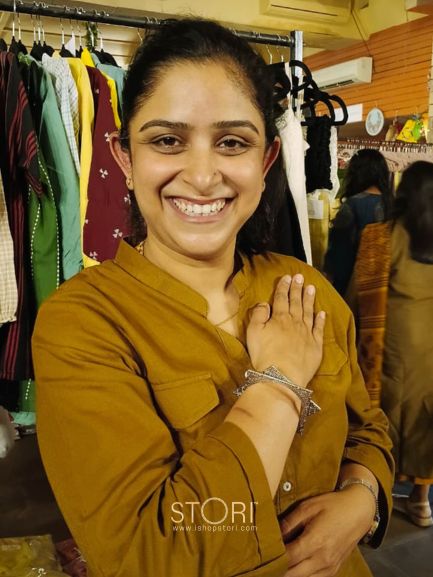 Mandakini in STORI Square Bracelets