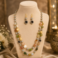 Martha_2_layer_stone_grey_pearl_necklace_with_earring2