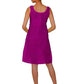 Mauve Cotton Long Inner Slip