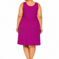 Mauve Cotton Long Inner Slip Plus Size2