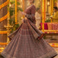 STORI Navratri Ajarakh Block Printed Skirt And Blouse