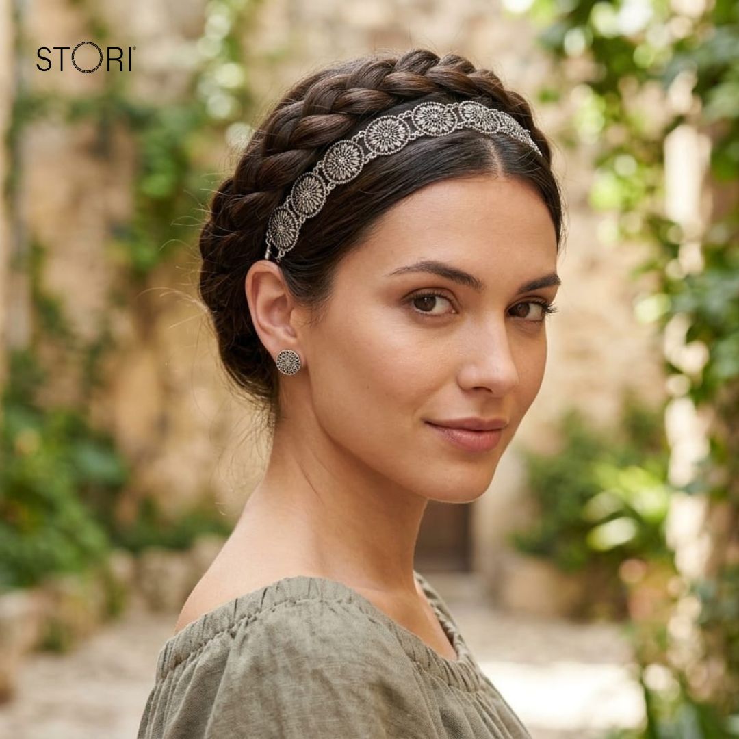 STORI Navaratri Special Oxidised HeadBand