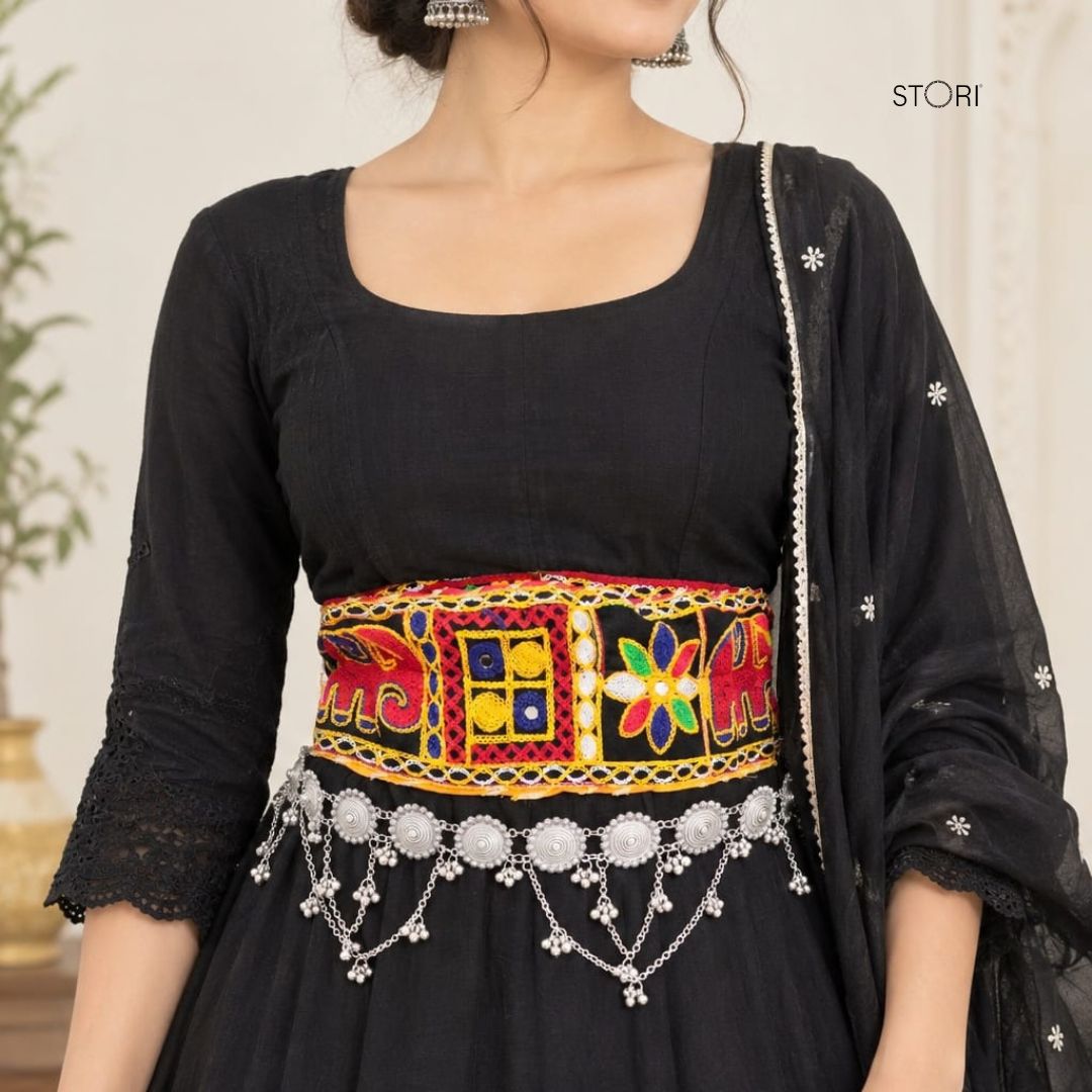 STORI Navaratri Special Oxidised Kamarbandh