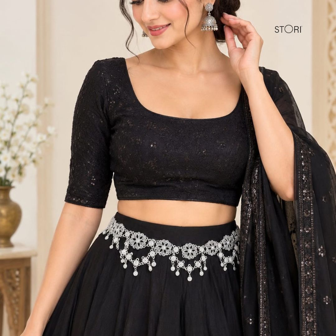 STORI Navaratri Special Oxidised Kamarbandh