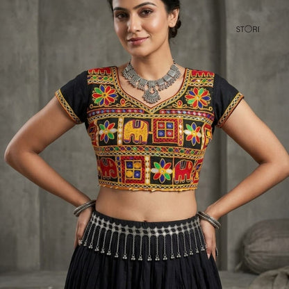 STORI Navaratri Special Oxidised Kamarbandh