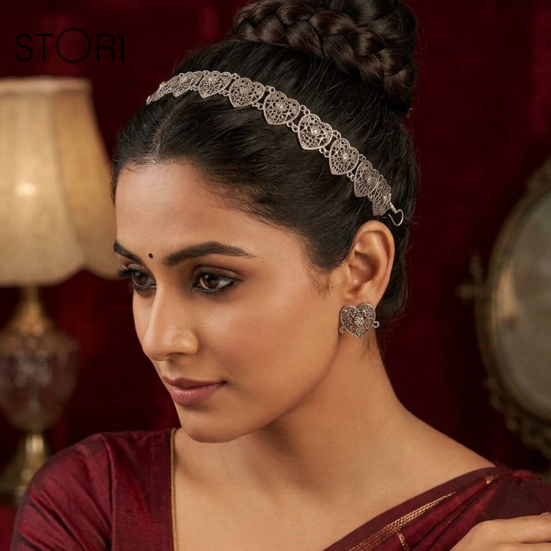 STORI Navaratri Special Oxidised HeadBand