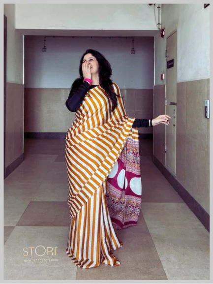 Namrata Dhopade in STORI Saree