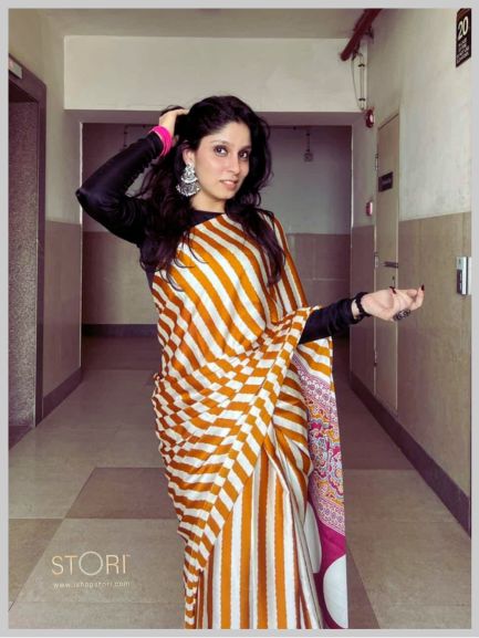 Namrata Dhopade in STORI Saree