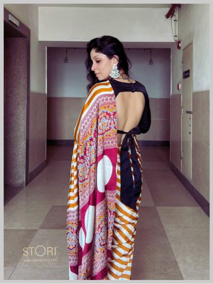 Namrata Dhopade in STORI Saree