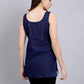 Navy Blue Cotton Short Inner Slip