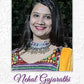 Nehal Gujarathi in Circular Shaped Oxidized Clip-on Nosepin