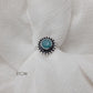 Nishka Adjustable Oxidised Finger Ring