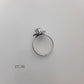 Nishka Adjustable Oxidised Finger Ring