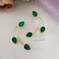 Nitya Arch & Stone Statement Earrings