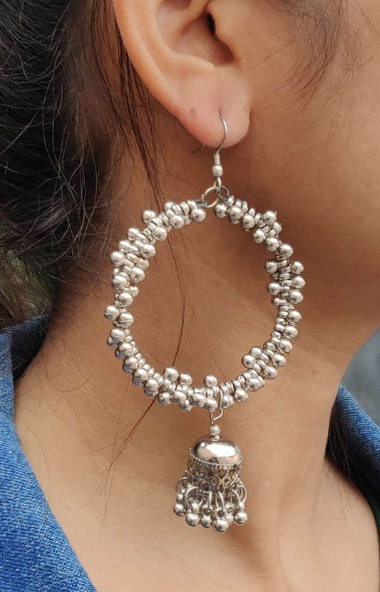 Shop Navratri Loop Earrings on Sale - STORI