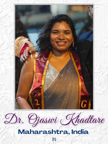 Dr. Ojaswi Khadtare in STORI