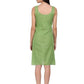 Olive Green Cotton Long Inner Slip