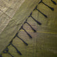 Olive Green Handloom Kesh Khadi Cotton Saree