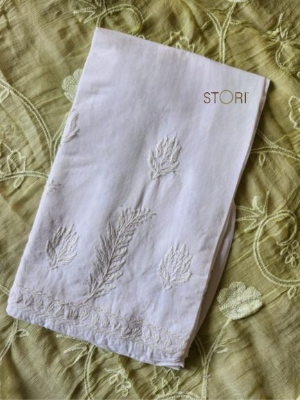 Handcrafted Cotton Lucknowi Chikankari Palazzo
