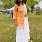 Payal Biswas in Double Layer Georgette Hand Embroidered Chikankari Sharara