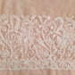 Peach Noor Full Jaal Hand Embroidered Lucknowi Chikankari Saree