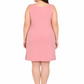 Peach Cotton Long Inner Slip Plus Size1