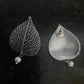 Peepal Silver Lookalike Earrings