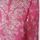 Petals Rose Pink Cotton Mulmul Chikankari Kurti