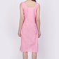 Pink Cotton Long Inner Slip