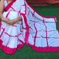 Pink Maze Cotton Mulmul Saree