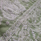 Pista Green Sanah Handcrafted Lucknowi Chikankari Saree