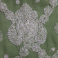 Pista Green Sanah Handcrafted Lucknowi Chikankari Saree