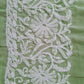 Pista Green Noor Full Jaal Hand Embroidered Lucknowi Chikankari Saree