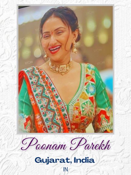 Poonam Parekh in STORI Bridal Blouse