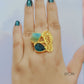 Raw Stone Finger Ring