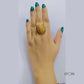 Cateye finger ring