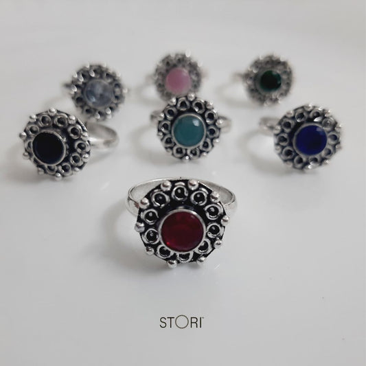 Shop Oxidised Rings Online - STORI