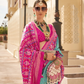 Rama Green Patola Silk Saree Online in India