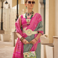 Grey Patola Silk Saree Online in India