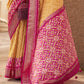 Yellow Patola Silk Saree Online in India