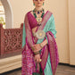 Rama Green Patola Silk Saree Online in India